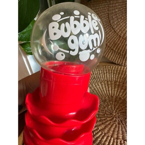 Red Bubble Gum Machine toy - Picture 7 of 7